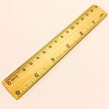 Good Quality 6 Inch 15cm Wooden Ruler 1 Piece