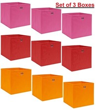 Foldable Storage Boxes with