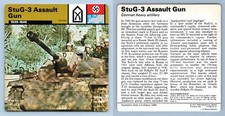 StuG-3 Assault Gun - 1939-45 - Weapons - WW2 Edito-Service SA 1977 Card