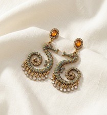 Museum seahorse earrings - seahorse,