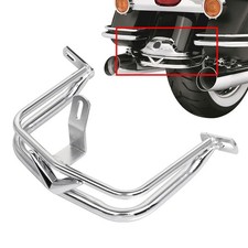 Chrome Rear Fender Rail Bumper