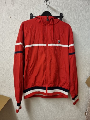 Vintage fila red hooded - vintage,