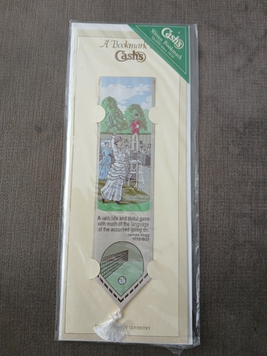 Cash ltd woven bookmark - &, j