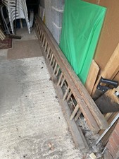 Wooden Double Extension Ladder