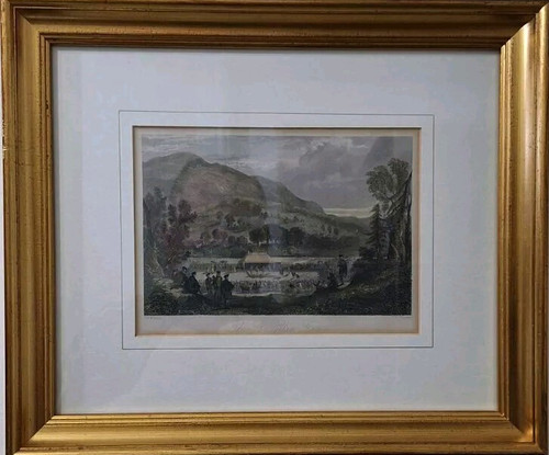 Antique hand coloured - hand,