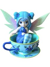 Hamilton Tiny Treasures Teacup Fairy Teeny Tea-Se Figurine Limited Edition 0800A