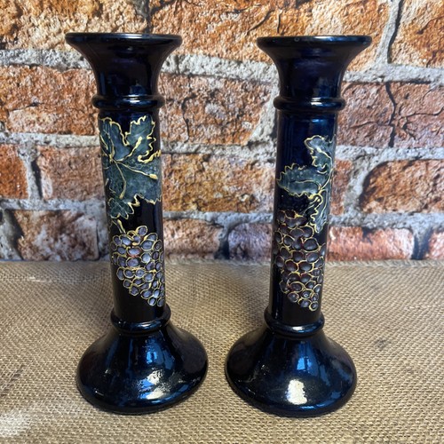 Vintage glass colbalt blue - glass,
