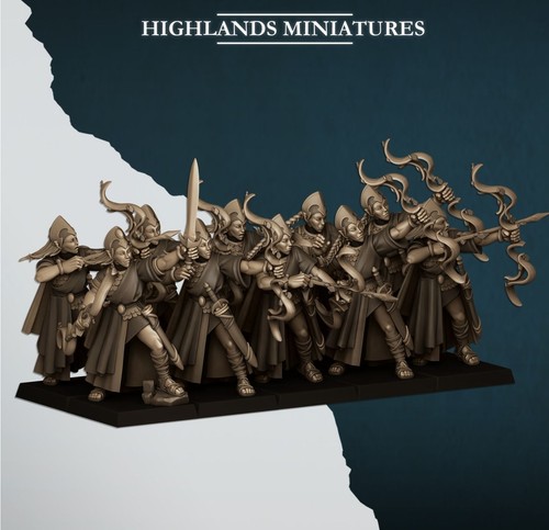 Aegean elves high elf maids - -,