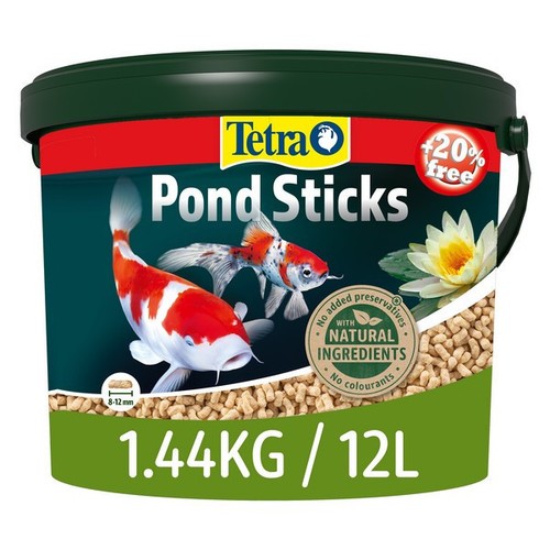 Tetra pond sticks - tub, 12