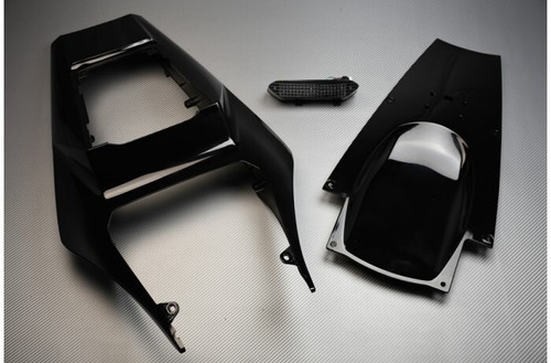 Black rear tail fairing smoke - rear, fairing+smoke