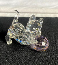 SWAROVSKI KITTEN STANDING WITH