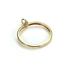 9ct Gold Half Sovereign Holder