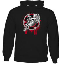 Motocross Gear Mens Funny Motorbike Hoodie Dirt Bike Scrambler MotoX Motorcycle