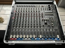 MACKIE CFX 12 MK 1 MIXING DESK PA BAND DJ IN FLIGHT CASE 