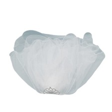 Delicate Bridal Layered Veil