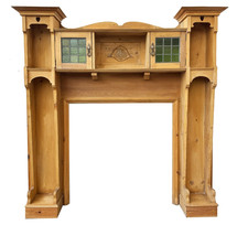 Reclaimed fireplace antique