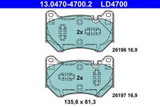 FRONT BRAKE PAD SET DISC BRAKE