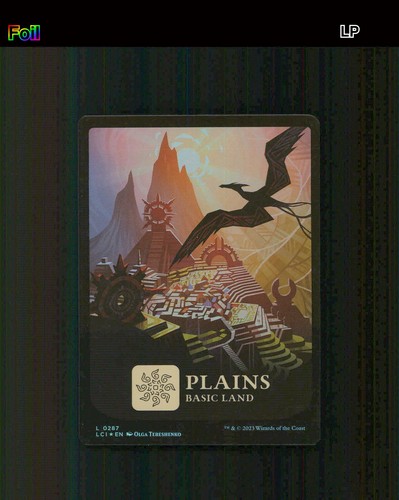 Plains foil - (0287),