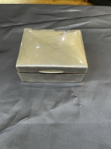 Solid silver plain square - solid,