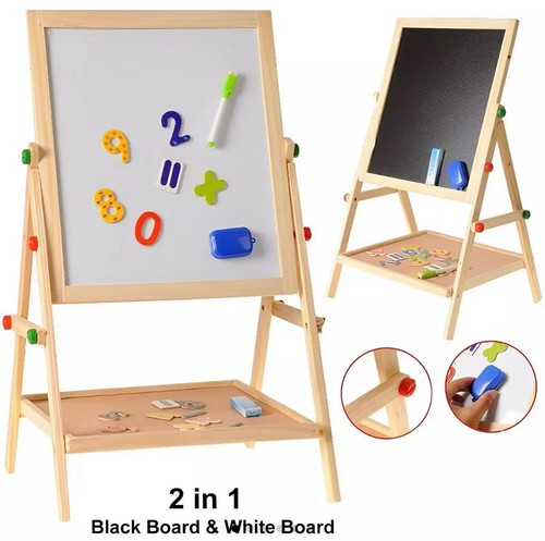 Kids wooden art - kids, 2-in-1