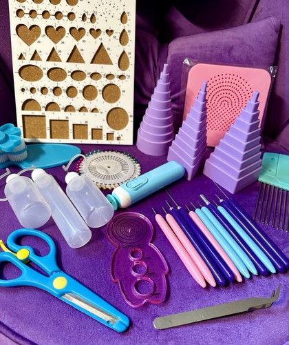 Deluxe paper quilling kit with - deluxe,