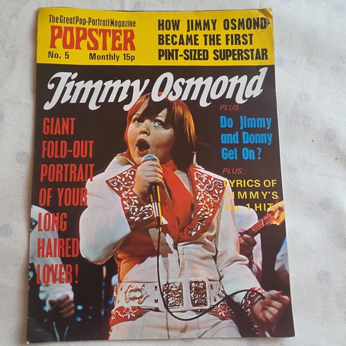 Jimmy osmond poster magazine - poster,