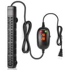 Hitauing Aquarium Heater, 50w/100w/300w/500w Submersible Fish Tank Off RRP £35