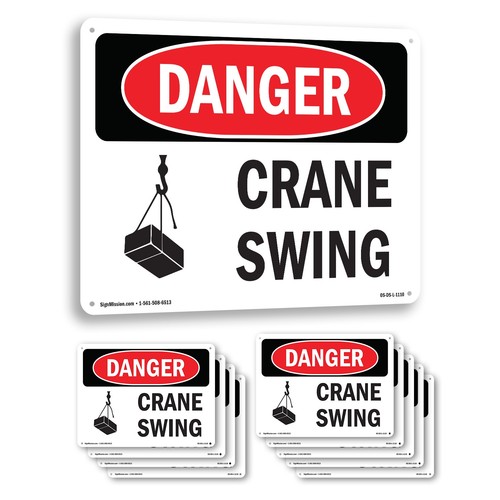 Crane swing osha - swing, danger