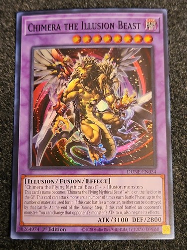 Yugioh chimera the illusion - chimera,