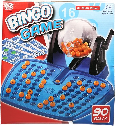 Family bingo game with - bingo, 90