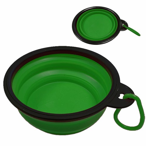 Collapsible pet bowl food - collapsible,