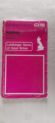 Map appleby teesdale - map,