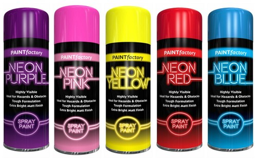 Fluorescent bright neon spray - fluorescent,