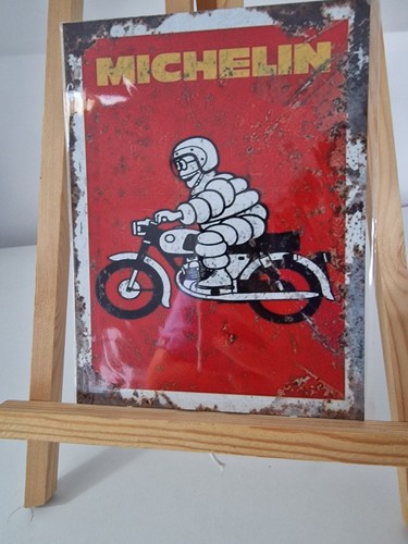 Michelin retro metal - sign, man