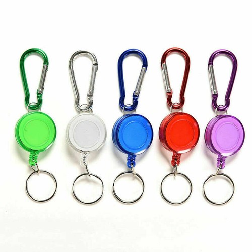 Retractable keyring pull cord - keyring,
