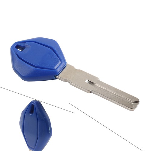 Blue blank uncut key - blue,