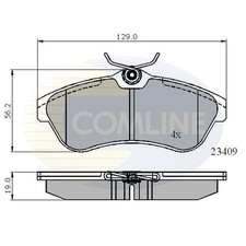 Brake Pads Set For Citroen C3