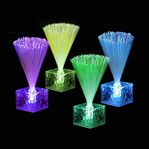 4pcs fiber optic - fiber, lamps