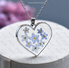Forget Me Not Pendant Necklace