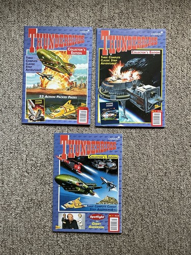 1999 thunderbirds collectors - thunderbirds,