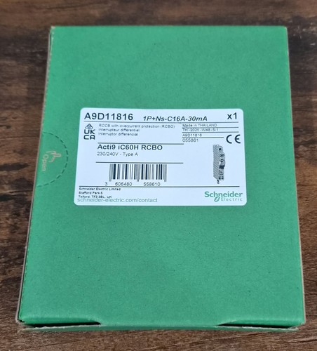 Schneider acti9 ic60h rcbo - ic60h,