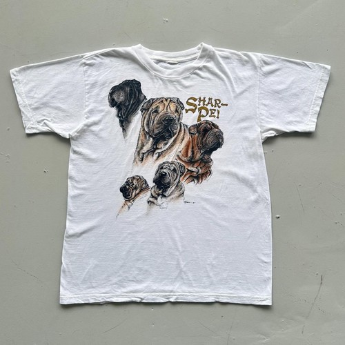 White shar pei - white, shar-pei