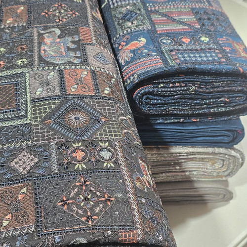 Premium embroidered silk - premium,