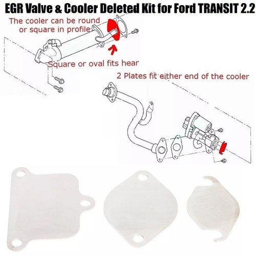 Egr valve cooler deleted kit - deleted,