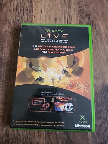 Xbox live starter kit - starter, disk