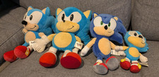 4 x Sonic The Hedgehog Plushes