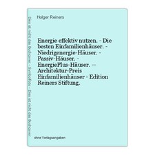 Energie effektiv nutzen. - Die
