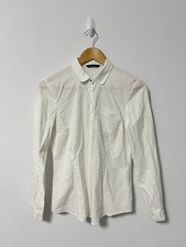M&S No Peep Shirt UK 10 Ivory