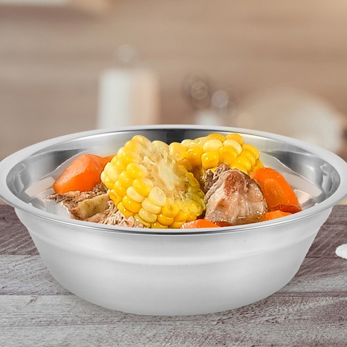 2pcs stainless steel basin - 2pcs,