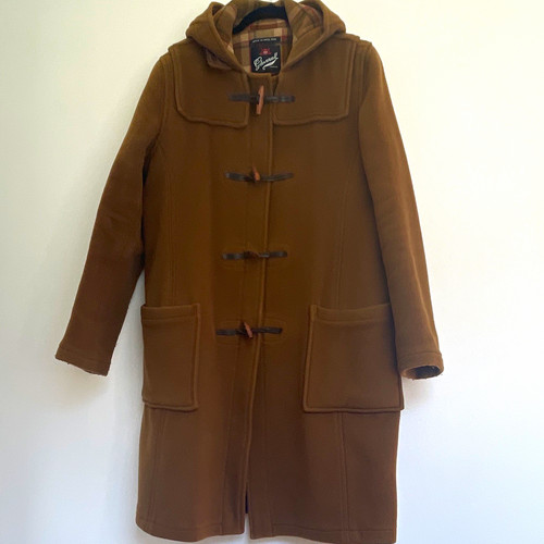 Gloverall mens brown - brown, hooded